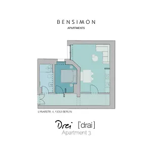 Bensimon Mitte/wedding Appart hôtel Berlin